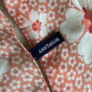 Vintage Designer lot of 3 Scarves-Ann Taylor, Pierre Balmain, Ellen Tracy, Casca